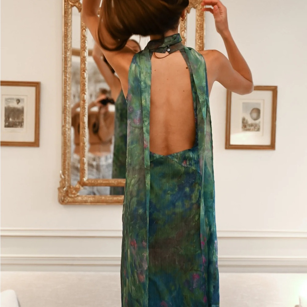 NWT Yellow the Label Monet Dress - Irises - Picture 16 of 17